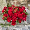 Buchet cu trandafiri roșii